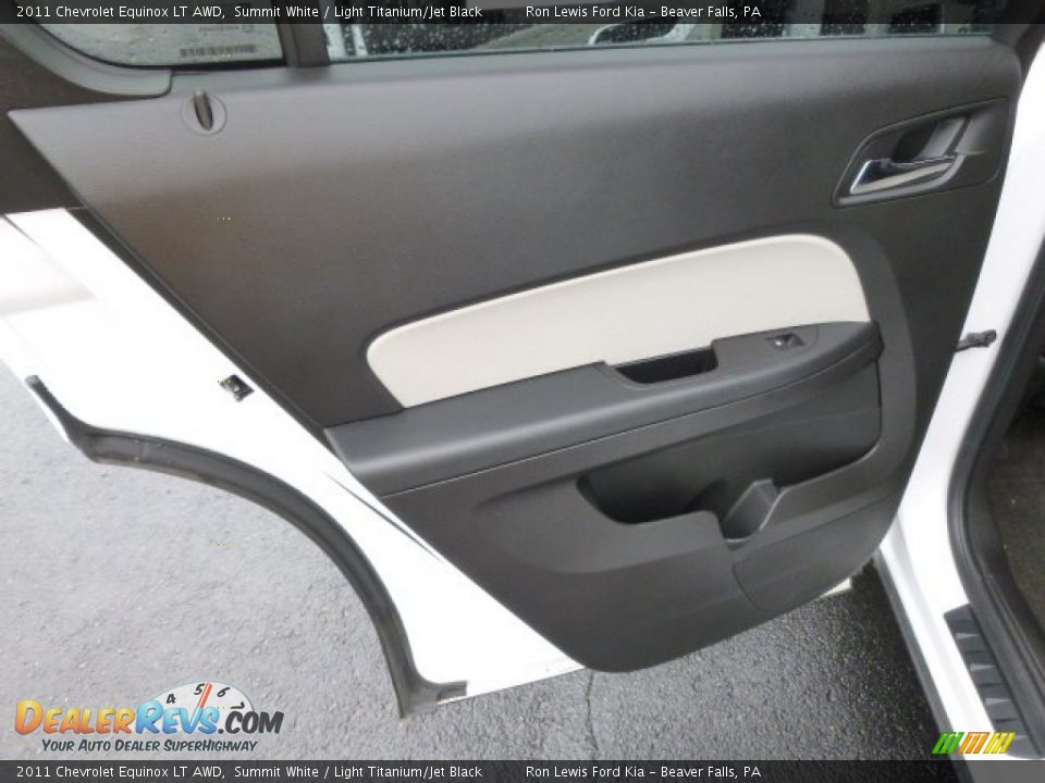 2011 Chevrolet Equinox LT AWD Summit White / Light Titanium/Jet Black Photo #13