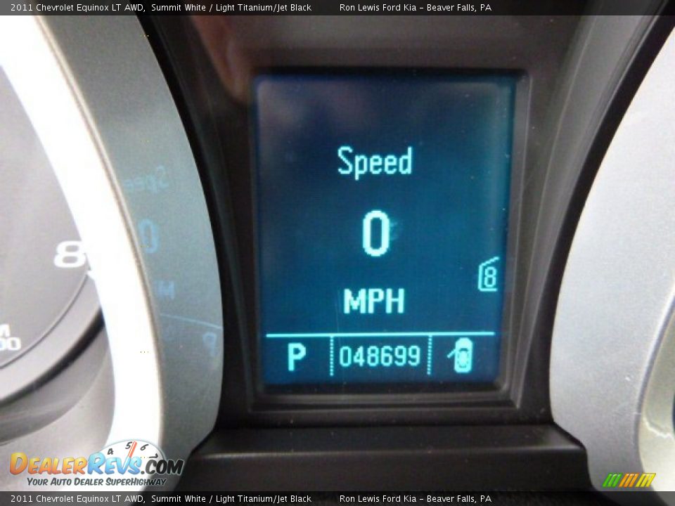 2011 Chevrolet Equinox LT AWD Summit White / Light Titanium/Jet Black Photo #19