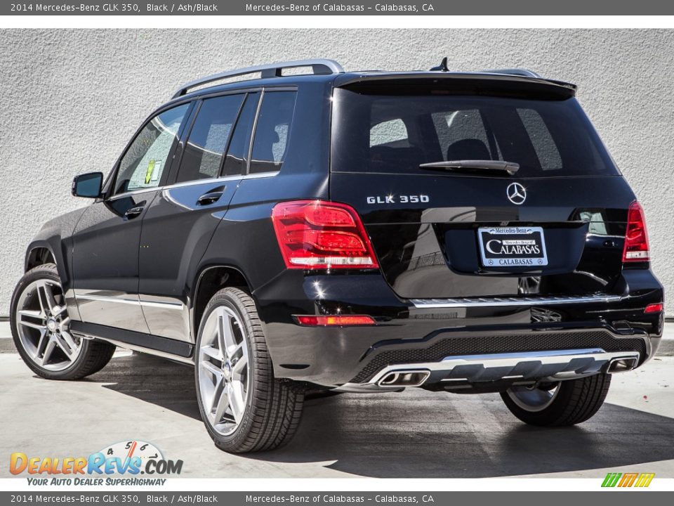 2014 Mercedes-Benz GLK 350 Black / Ash/Black Photo #2