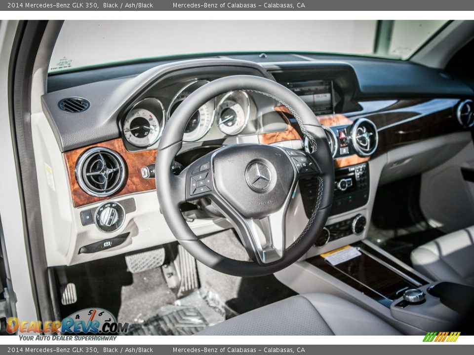 2014 Mercedes-Benz GLK 350 Black / Ash/Black Photo #5
