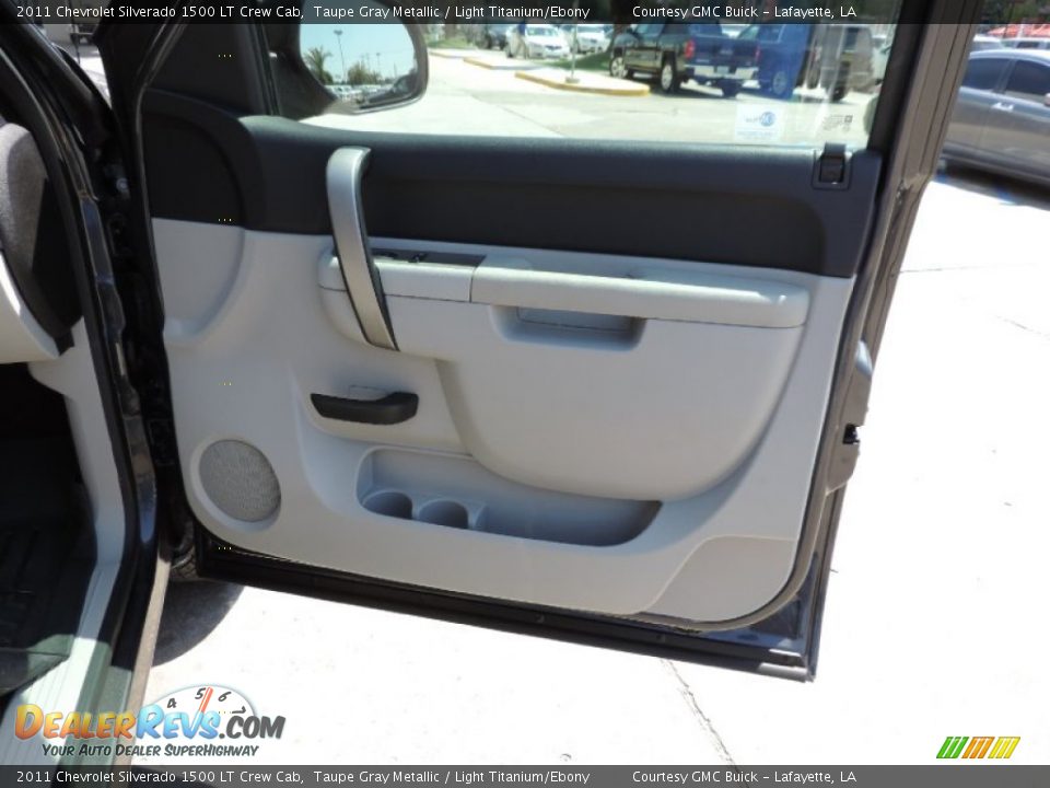 2011 Chevrolet Silverado 1500 LT Crew Cab Taupe Gray Metallic / Light Titanium/Ebony Photo #6