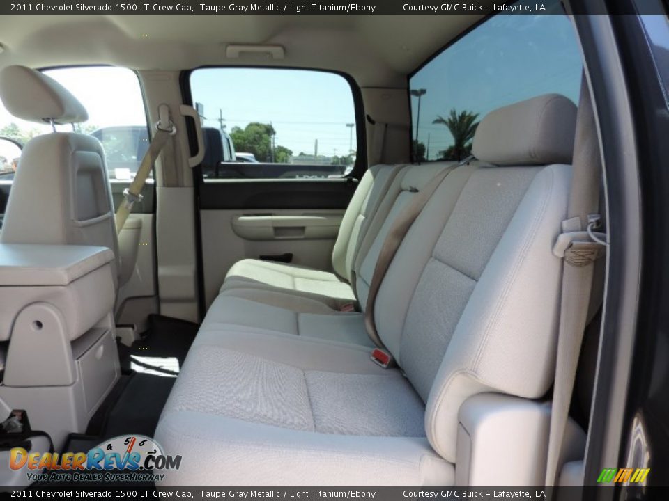2011 Chevrolet Silverado 1500 LT Crew Cab Taupe Gray Metallic / Light Titanium/Ebony Photo #9