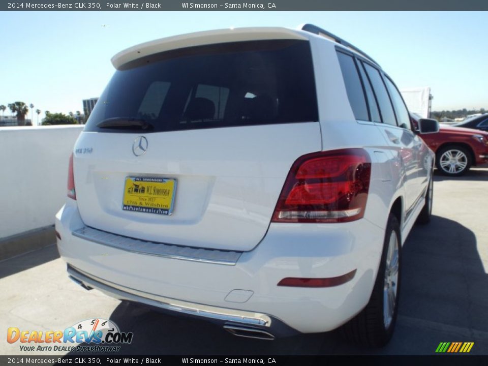 2014 Mercedes-Benz GLK 350 Polar White / Black Photo #4