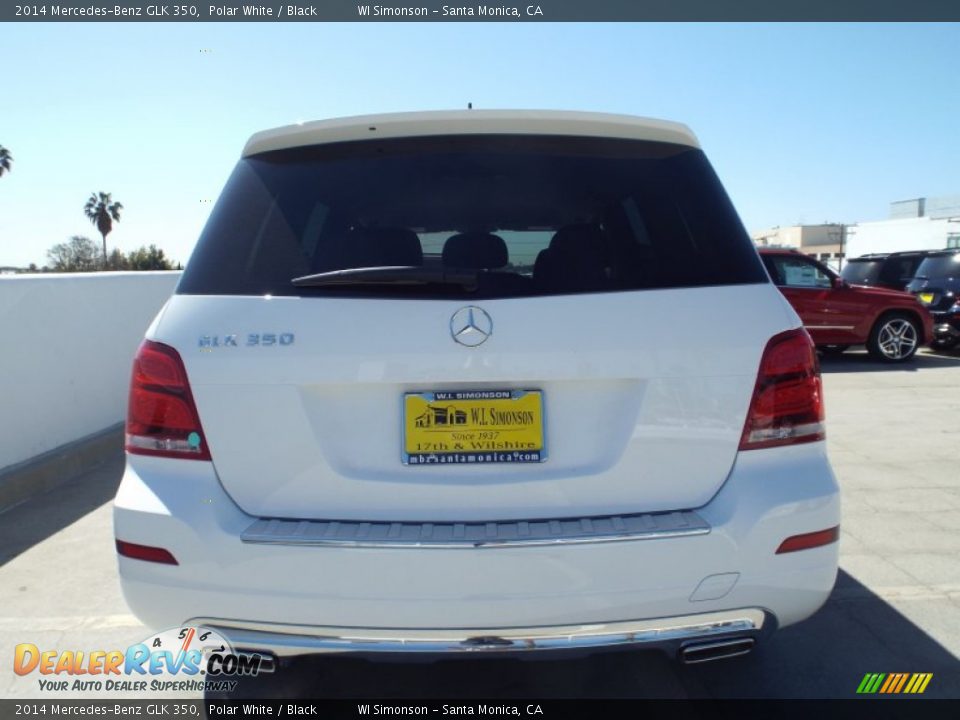 2014 Mercedes-Benz GLK 350 Polar White / Black Photo #5