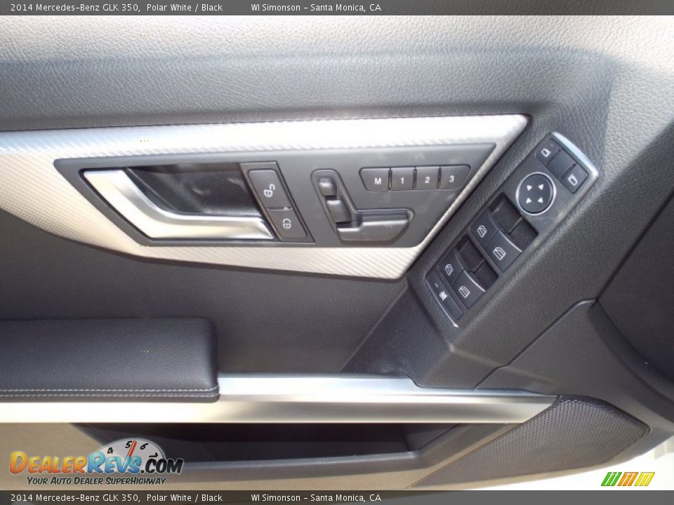 2014 Mercedes-Benz GLK 350 Polar White / Black Photo #6