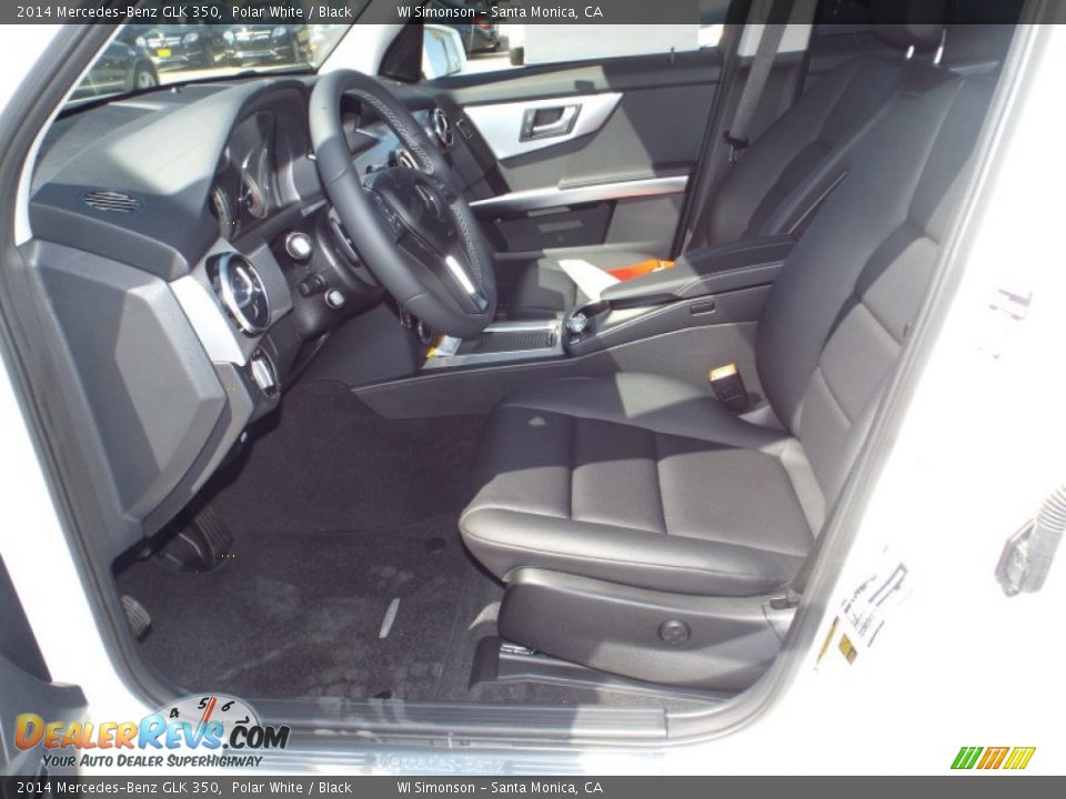 2014 Mercedes-Benz GLK 350 Polar White / Black Photo #7