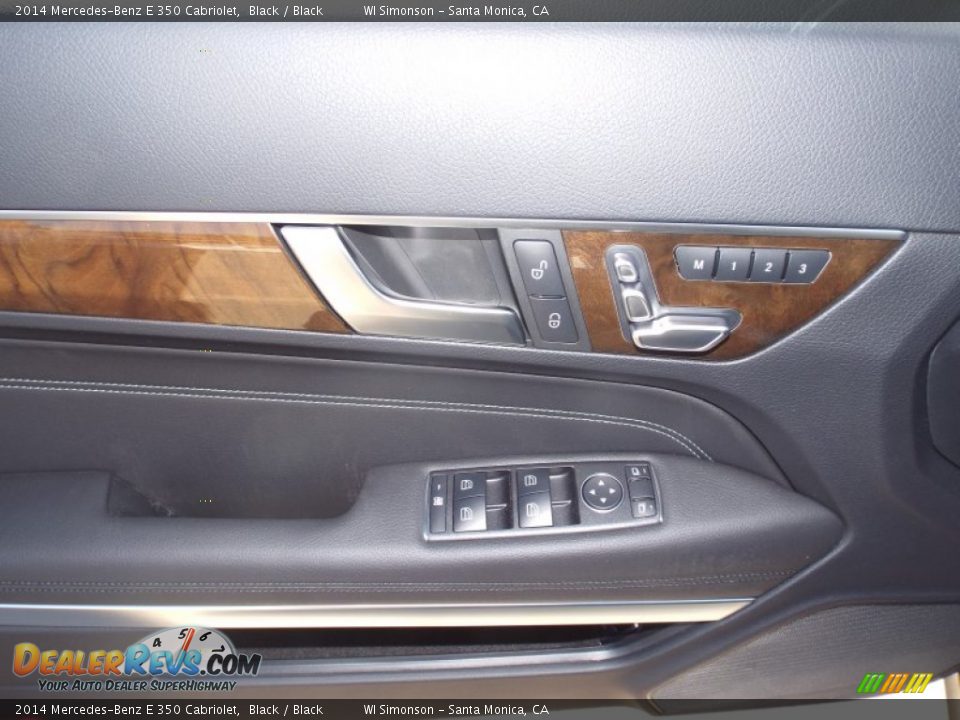 2014 Mercedes-Benz E 350 Cabriolet Black / Black Photo #4