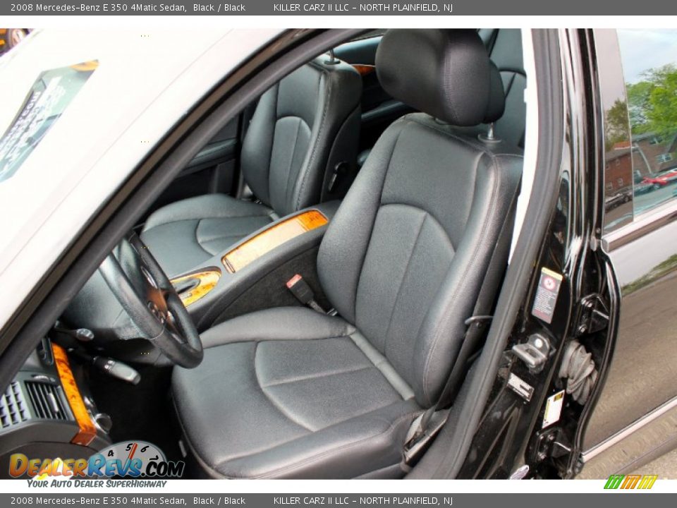 Front Seat of 2008 Mercedes-Benz E 350 4Matic Sedan Photo #14