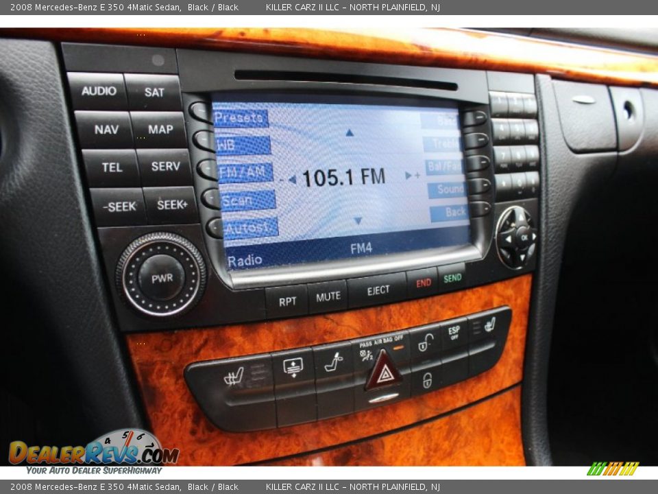 Controls of 2008 Mercedes-Benz E 350 4Matic Sedan Photo #19