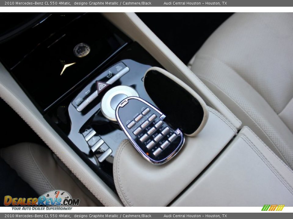2010 Mercedes-Benz CL 550 4Matic designo Graphite Metallic / Cashmere/Black Photo #19
