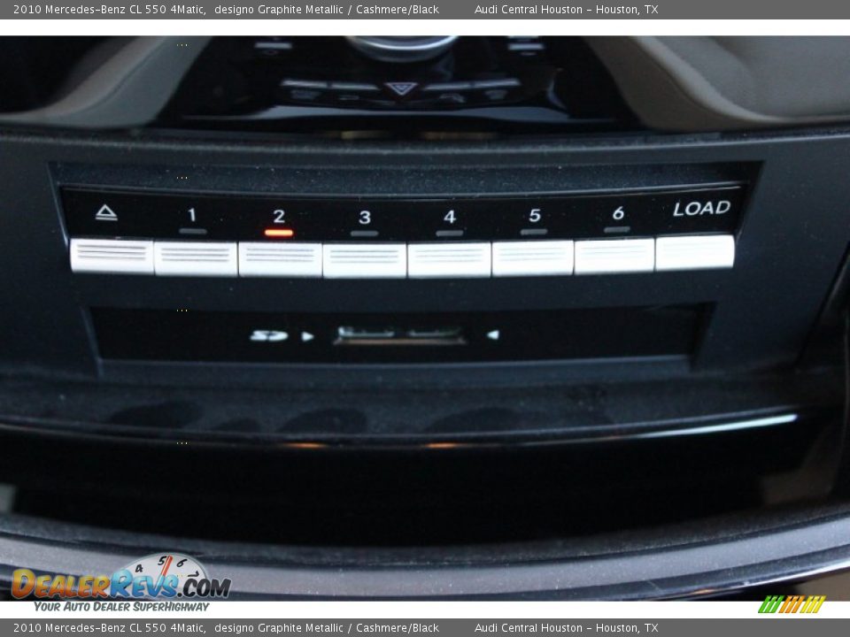 2010 Mercedes-Benz CL 550 4Matic designo Graphite Metallic / Cashmere/Black Photo #22