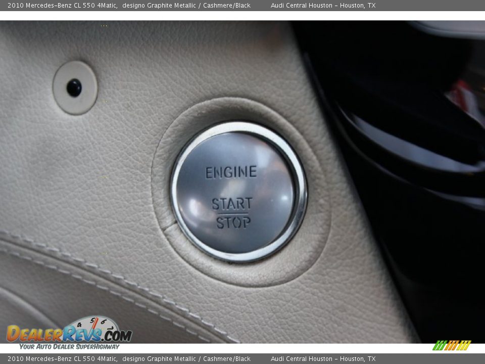 2010 Mercedes-Benz CL 550 4Matic designo Graphite Metallic / Cashmere/Black Photo #33