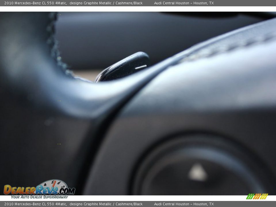 2010 Mercedes-Benz CL 550 4Matic designo Graphite Metallic / Cashmere/Black Photo #35