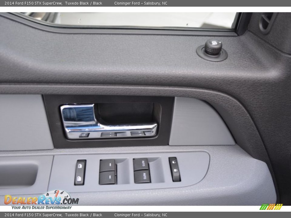 2014 Ford F150 STX SuperCrew Tuxedo Black / Black Photo #5