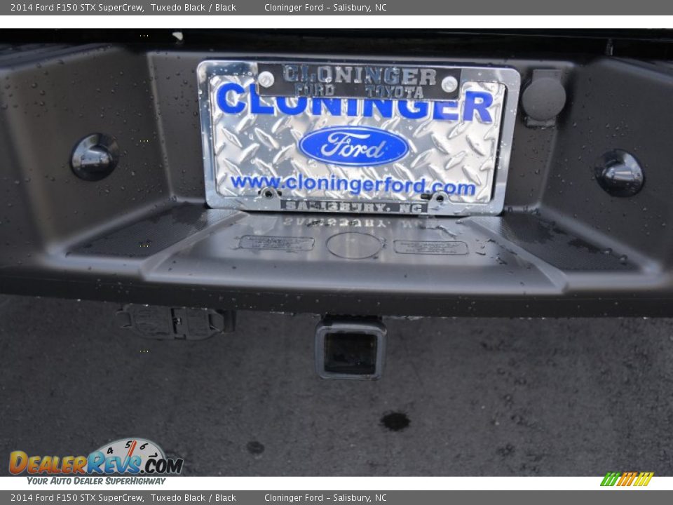 2014 Ford F150 STX SuperCrew Tuxedo Black / Black Photo #9