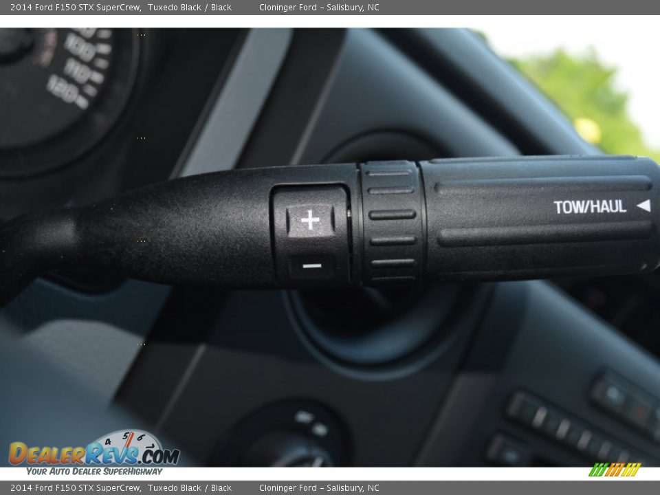 2014 Ford F150 STX SuperCrew Tuxedo Black / Black Photo #15