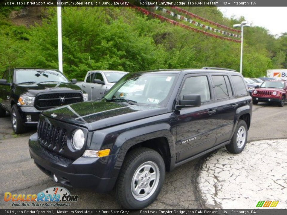 2014 Jeep Patriot Sport 4x4 Maximum Steel Metallic / Dark Slate Gray Photo #1