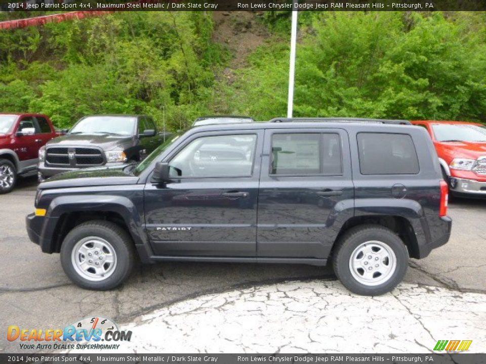 2014 Jeep Patriot Sport 4x4 Maximum Steel Metallic / Dark Slate Gray Photo #2