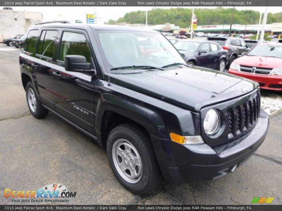 2014 Jeep Patriot Sport 4x4 Maximum Steel Metallic / Dark Slate Gray Photo #7