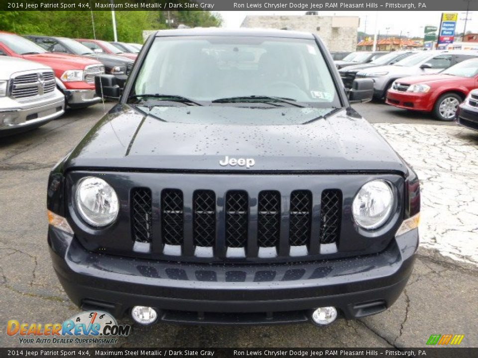 2014 Jeep Patriot Sport 4x4 Maximum Steel Metallic / Dark Slate Gray Photo #8