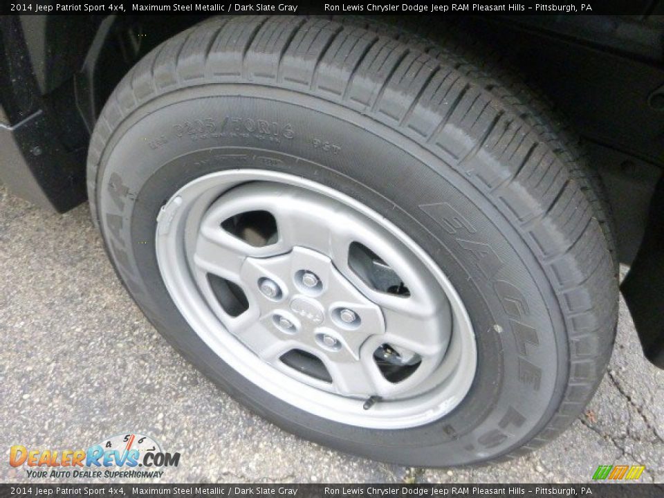 2014 Jeep Patriot Sport 4x4 Maximum Steel Metallic / Dark Slate Gray Photo #9