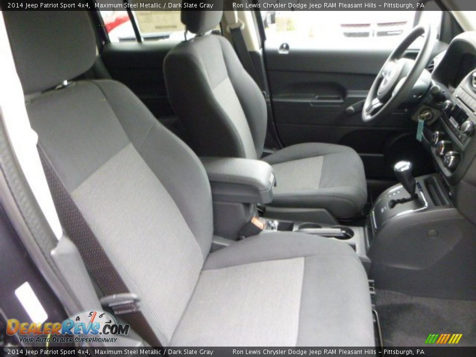 2014 Jeep Patriot Sport 4x4 Maximum Steel Metallic / Dark Slate Gray Photo #10