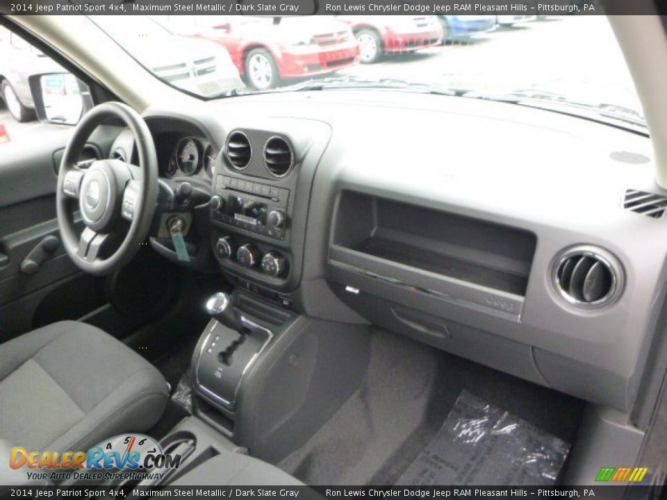 2014 Jeep Patriot Sport 4x4 Maximum Steel Metallic / Dark Slate Gray Photo #11