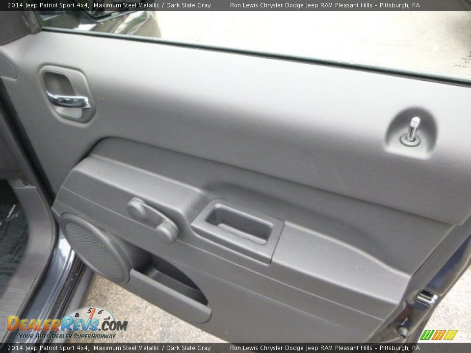 2014 Jeep Patriot Sport 4x4 Maximum Steel Metallic / Dark Slate Gray Photo #12