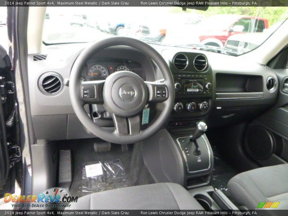 2014 Jeep Patriot Sport 4x4 Maximum Steel Metallic / Dark Slate Gray Photo #16