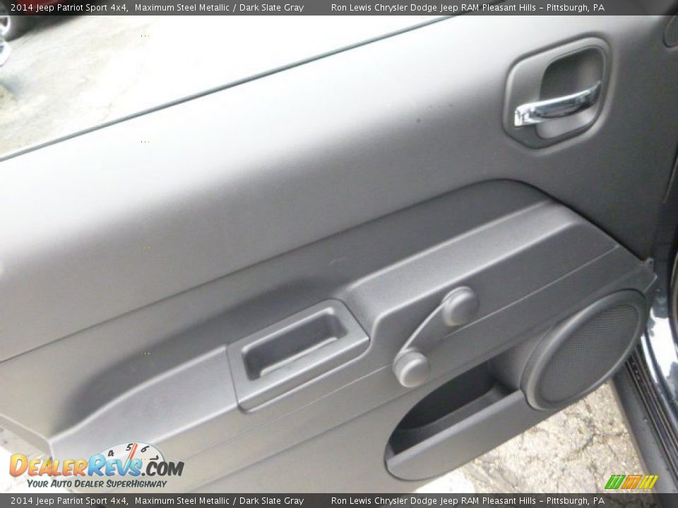 2014 Jeep Patriot Sport 4x4 Maximum Steel Metallic / Dark Slate Gray Photo #17