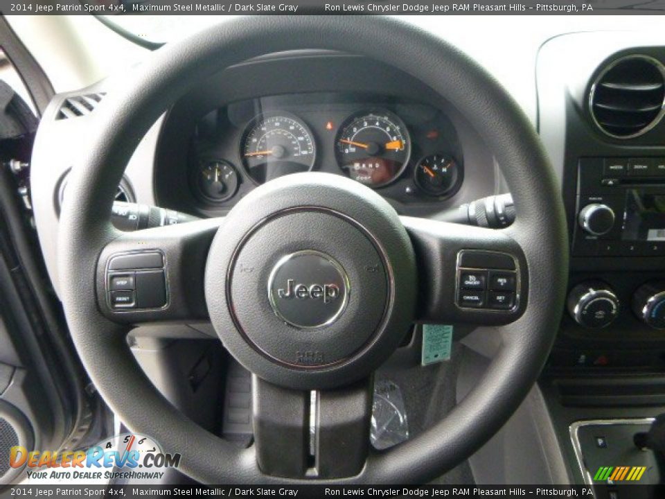 2014 Jeep Patriot Sport 4x4 Maximum Steel Metallic / Dark Slate Gray Photo #18