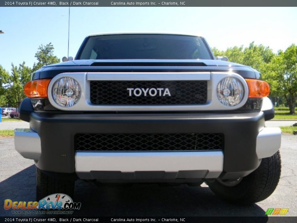 2014 Toyota FJ Cruiser 4WD Black / Dark Charcoal Photo #4