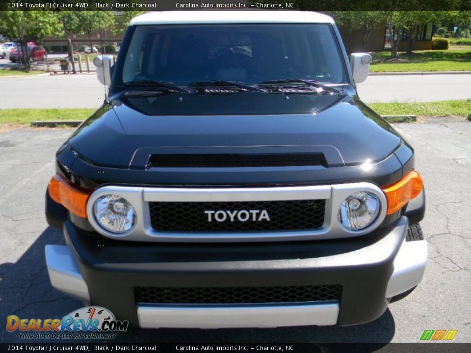 2014 Toyota FJ Cruiser 4WD Black / Dark Charcoal Photo #5