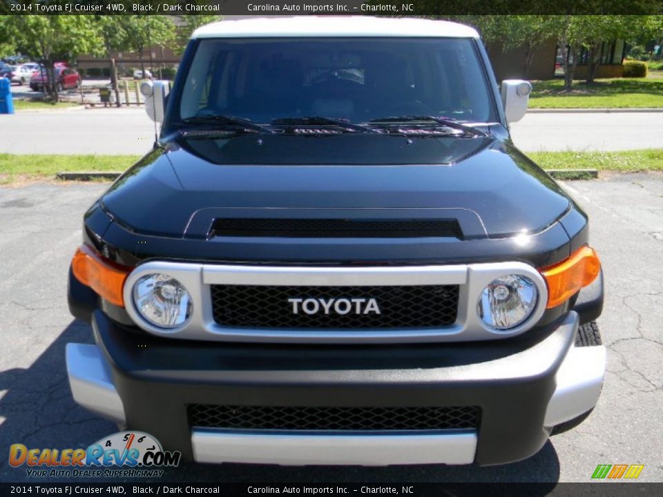 2014 Toyota FJ Cruiser 4WD Black / Dark Charcoal Photo #6