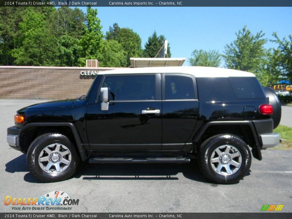 2014 Toyota FJ Cruiser 4WD Black / Dark Charcoal Photo #8