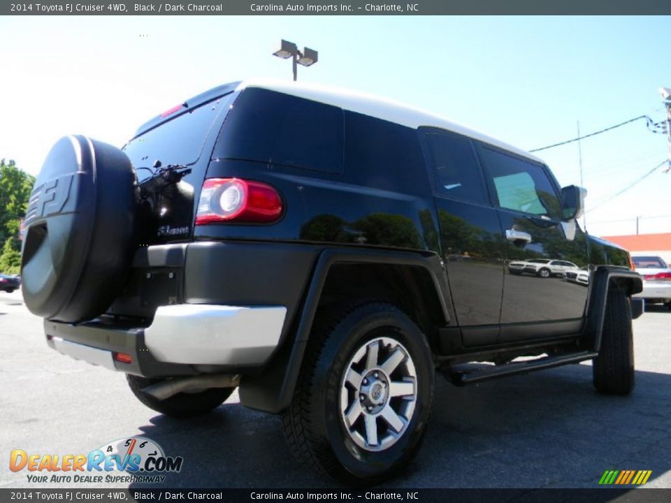2014 Toyota FJ Cruiser 4WD Black / Dark Charcoal Photo #11