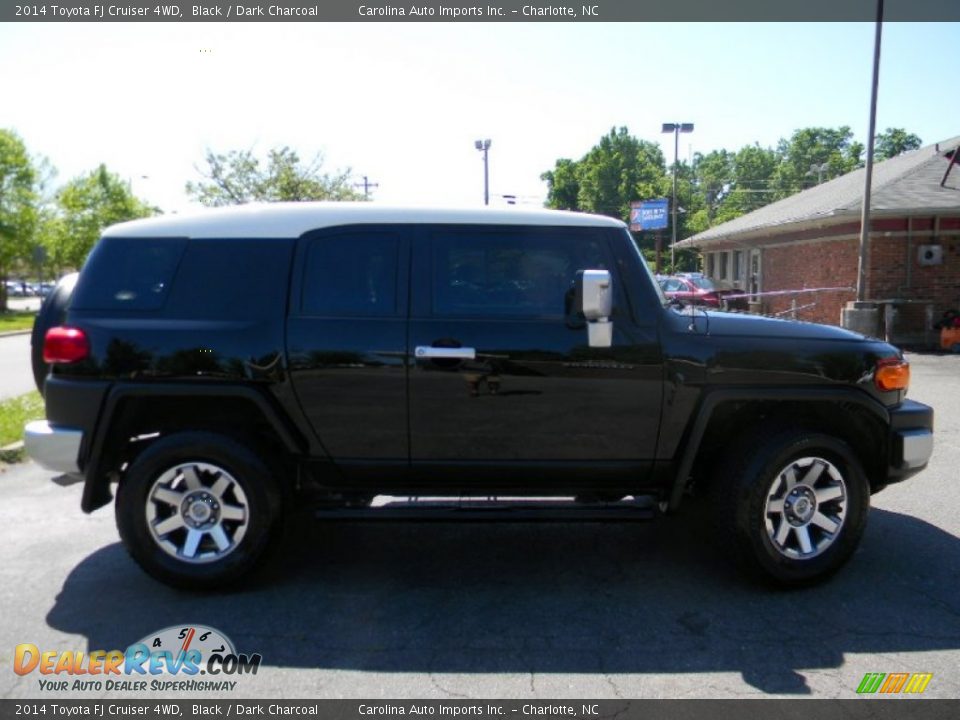 2014 Toyota FJ Cruiser 4WD Black / Dark Charcoal Photo #12