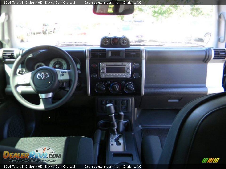 2014 Toyota FJ Cruiser 4WD Black / Dark Charcoal Photo #14