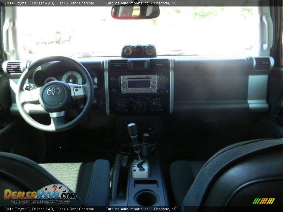 2014 Toyota FJ Cruiser 4WD Black / Dark Charcoal Photo #15