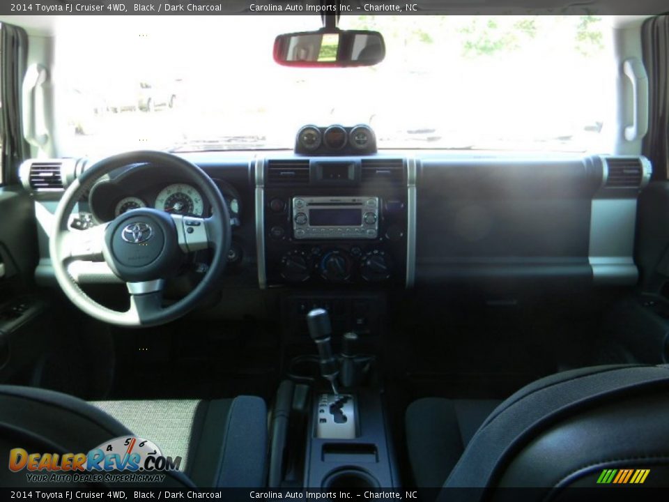 2014 Toyota FJ Cruiser 4WD Black / Dark Charcoal Photo #16