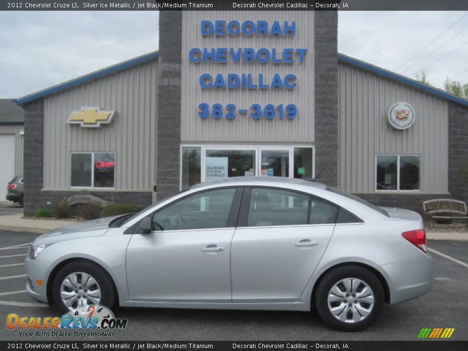 2012 Chevrolet Cruze LS Silver Ice Metallic / Jet Black/Medium Titanium Photo #1