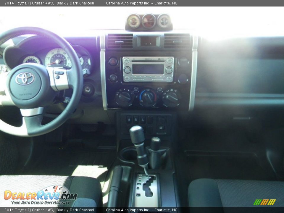2014 Toyota FJ Cruiser 4WD Black / Dark Charcoal Photo #20