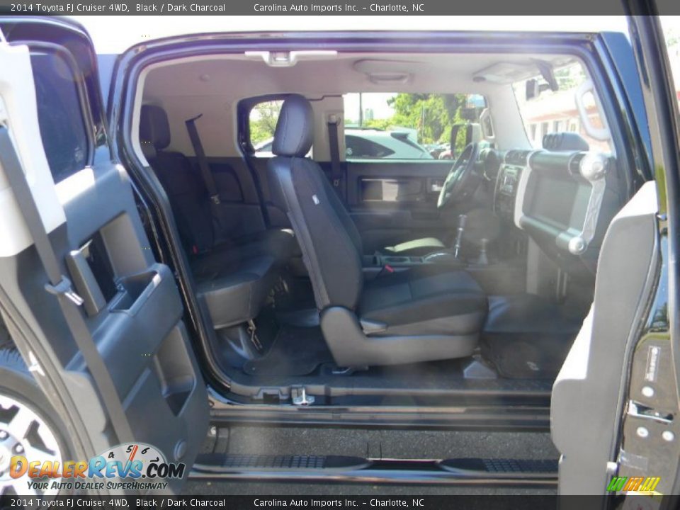 2014 Toyota FJ Cruiser 4WD Black / Dark Charcoal Photo #21