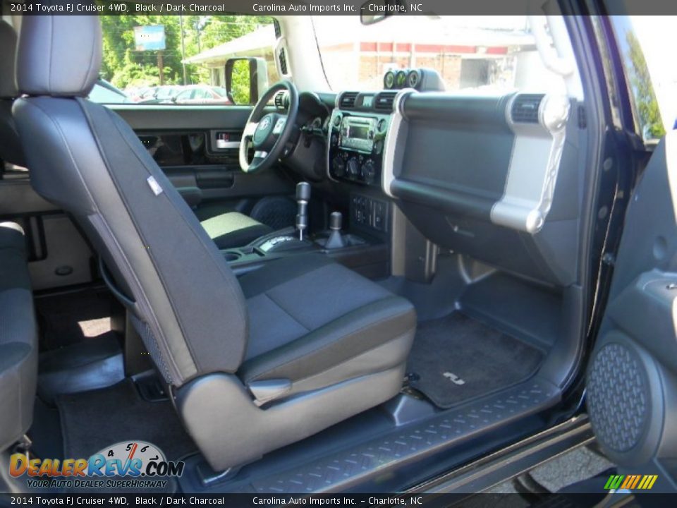 2014 Toyota FJ Cruiser 4WD Black / Dark Charcoal Photo #22