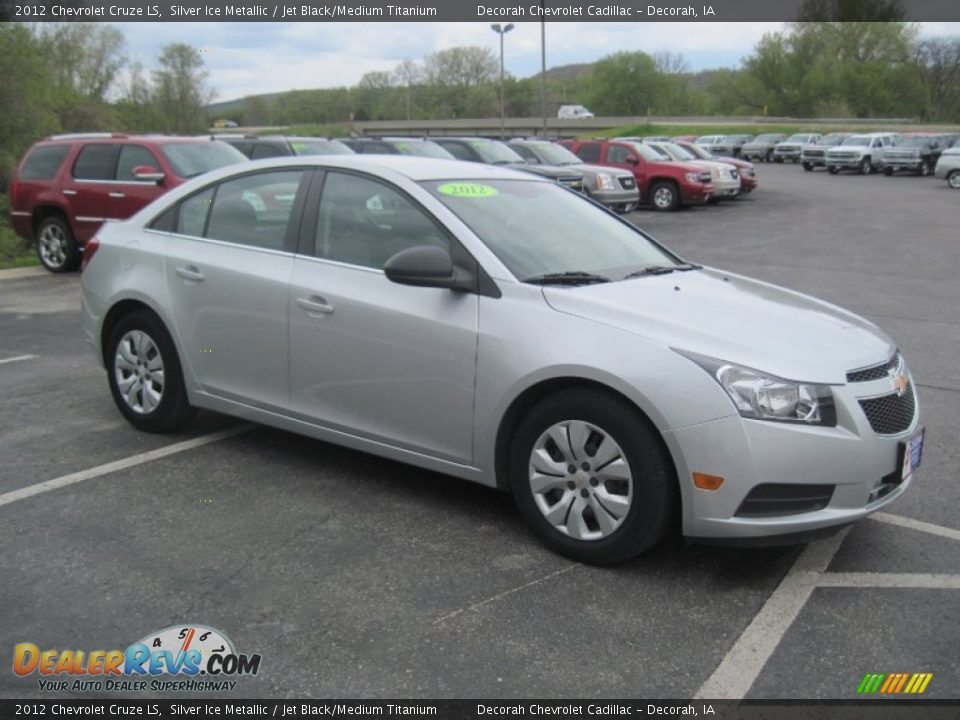 2012 Chevrolet Cruze LS Silver Ice Metallic / Jet Black/Medium Titanium Photo #3