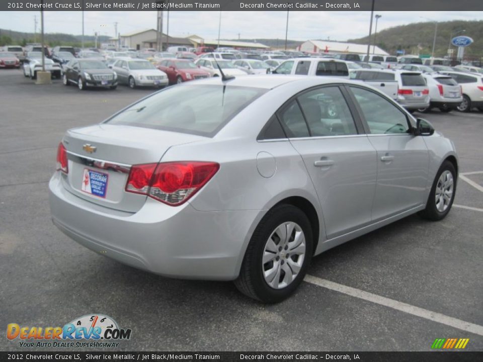 2012 Chevrolet Cruze LS Silver Ice Metallic / Jet Black/Medium Titanium Photo #4