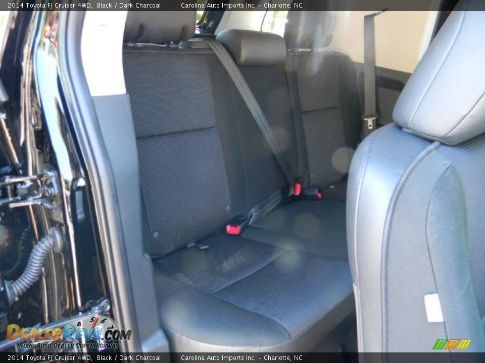2014 Toyota FJ Cruiser 4WD Black / Dark Charcoal Photo #24