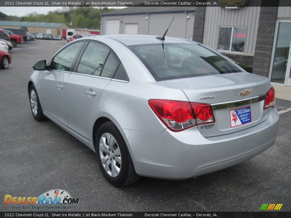 2012 Chevrolet Cruze LS Silver Ice Metallic / Jet Black/Medium Titanium Photo #5