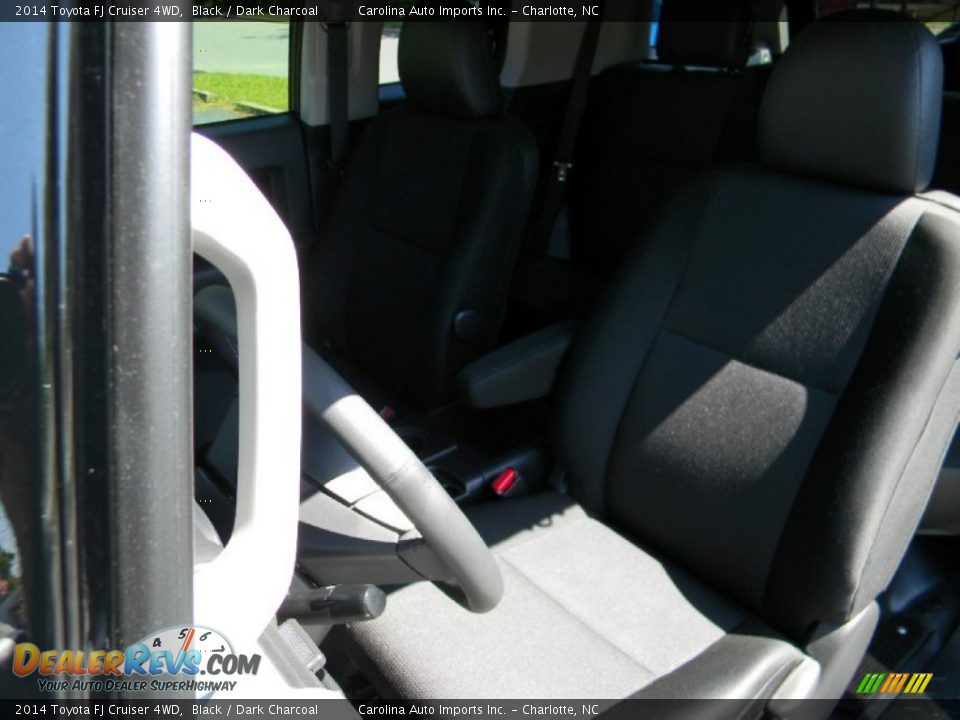 2014 Toyota FJ Cruiser 4WD Black / Dark Charcoal Photo #26
