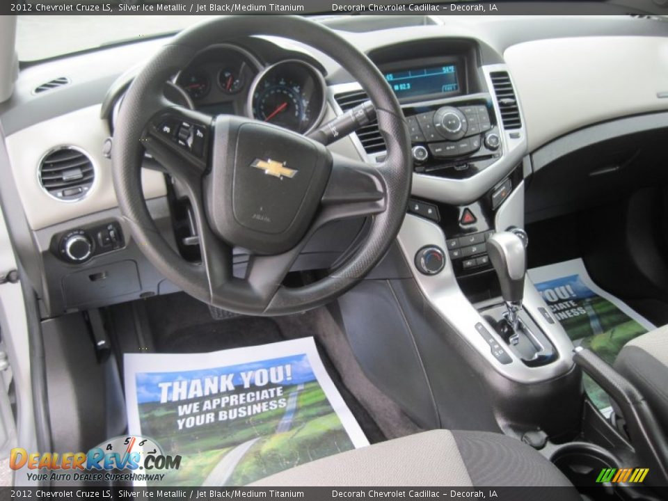 2012 Chevrolet Cruze LS Silver Ice Metallic / Jet Black/Medium Titanium Photo #9